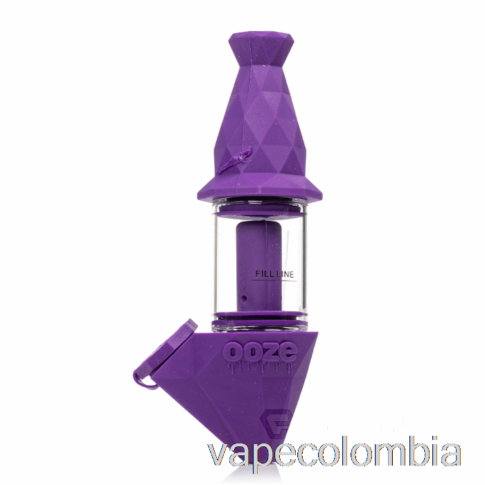 Vape Desechable Exudado Bectar Burbujeador De Silicona Ultra Morado (púrpura)